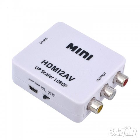 Аудио/Видео активен конвертор от HDMI към AV (CVBS) , снимка 6 - Кабели и адаптери - 26546612
