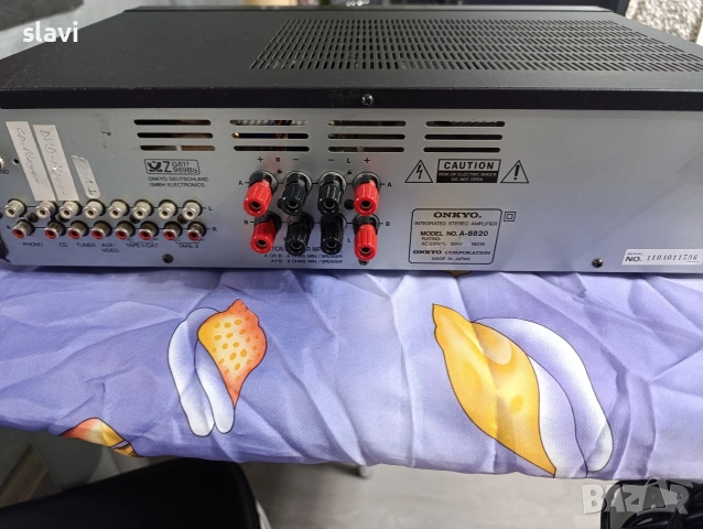 Усилвател ONKYO A-8820 , снимка 5 - Ресийвъри, усилватели, смесителни пултове - 53276192