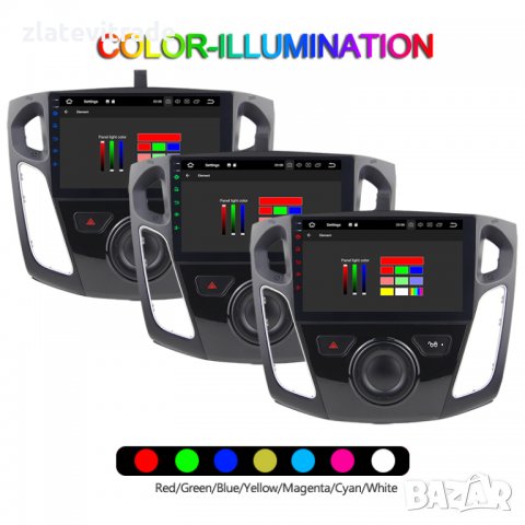 FORD KUGA C-MAX FOCUS 2012-2019 - 9'' Андроид Навигация, 9486, снимка 8 - Аксесоари и консумативи - 29020507