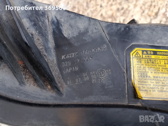 Десен фар Mitsubishi Pajero 4 Мицубиши Паджеро 4, снимка 2 - Части - 52736046