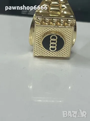 Мъжки златен пръстен 14К, снимка 8 - Пръстени - 50301910