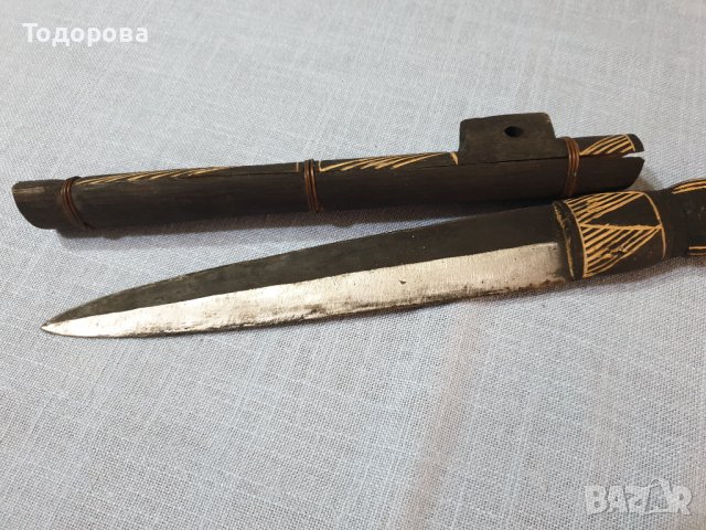 Ритуален нож,кама,кинжал, снимка 3 - Антикварни и старинни предмети - 43684419