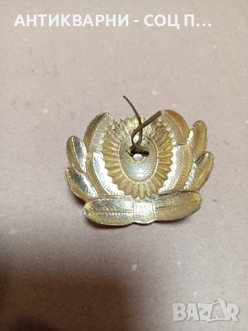 Соц Стара Кокарда За Съветска Фуражка Милиция. , снимка 3 - Антикварни и старинни предмети - 52957742