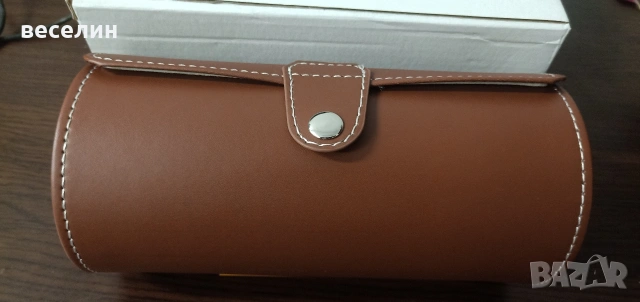 Луксозна кутия за три часовника от еко кожа