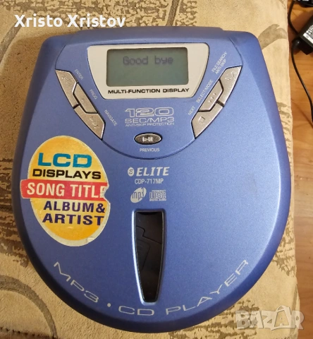 Дискмен Елит TOP, снимка 9 - MP3 и MP4 плеъри - 53495321