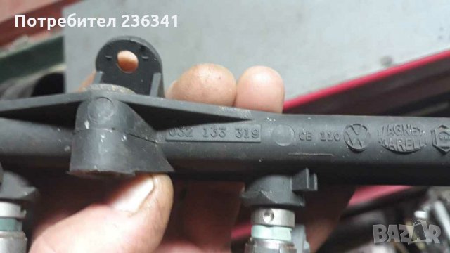 Горивна рейка , дюзи и гарнитури фолксваген, шкода 1,6 АЕЕ мотор 75кс, снимка 7 - Части - 28562326