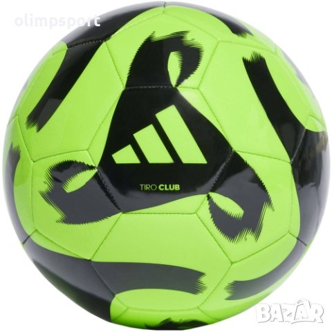 Футболна топка ADIDAS tiro club, Зелен-черен, Размер 5
