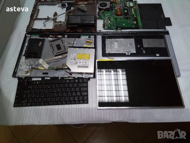 ASUS X50GL, ASUS X50Z и ASUS X51R на части