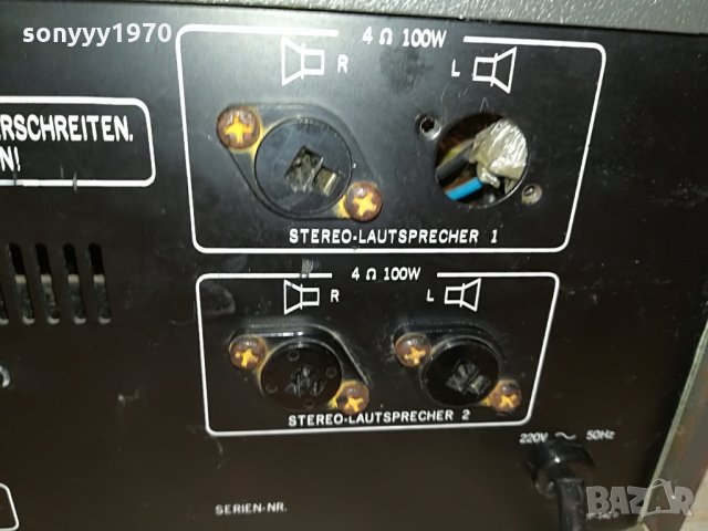 universum v3585 stereo amplifier-2x100w germany 2406211128, снимка 17 - Ресийвъри, усилватели, смесителни пултове - 33318583