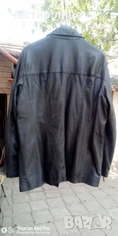 Мъжко яке от естествена кожа, снимка 3 - Якета - 28553051