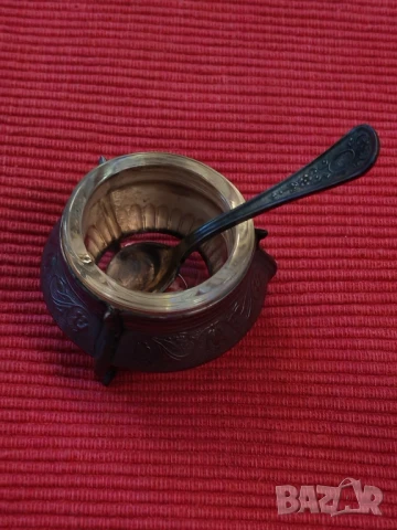 Индивидуални прибори, съдове за хайвер СССР. , снимка 2 - Антикварни и старинни предмети - 50658634