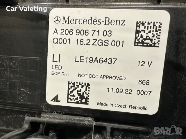 Фар фарове ляв Mercedes C klasse W206 Мерцедес 206 LED , снимка 6 - Части - 48255931
