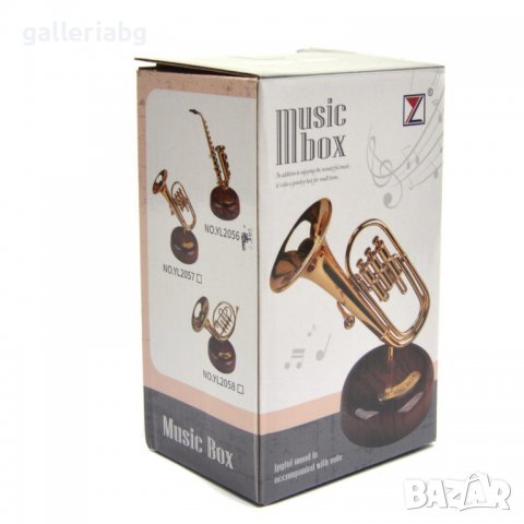 Музикална кутия - Тромпет, снимка 2 - Колекции - 39420637
