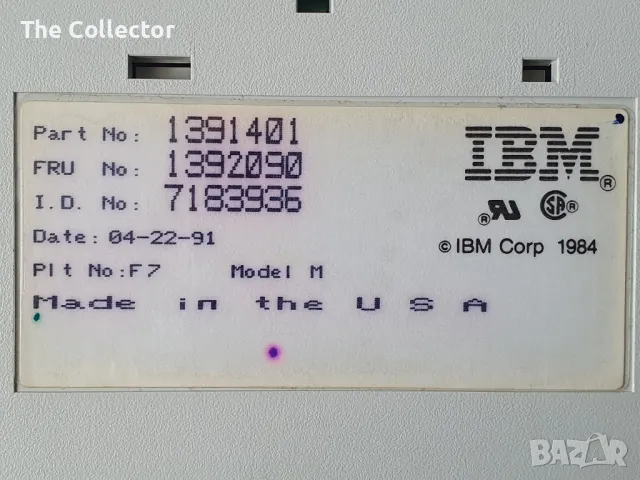 IBM Model M, снимка 6 - Клавиатури и мишки - 48815319