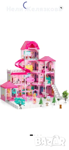 Детска къща за кукли, снимка 2 - Играчки за стая - 53485070