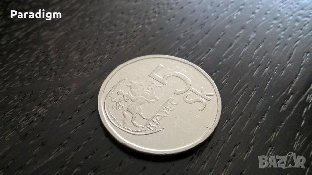Монета - Словения - 5 крони | 1993г., снимка 1 - Нумизматика и бонистика - 27241384