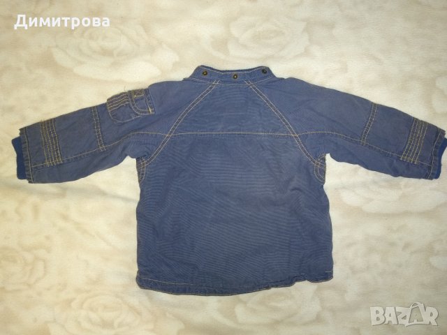 Бебешко яке H&M/ ръст 86 см (1-1,5 г.), снимка 3 - Бебешки якета и елеци - 27890469