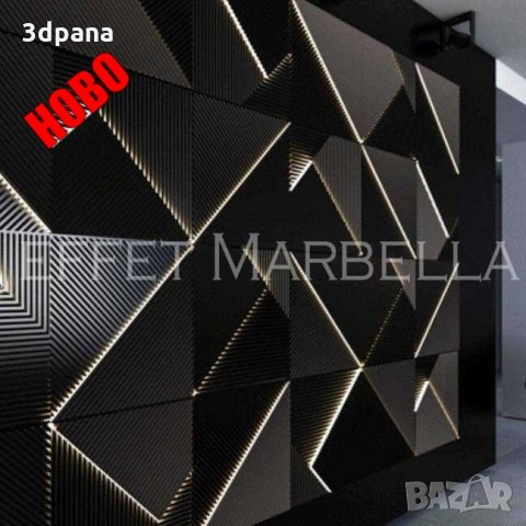 3Д LED ПАНЕЛИ, декоративни облицовки за стени, облицовъчен камък, 0042