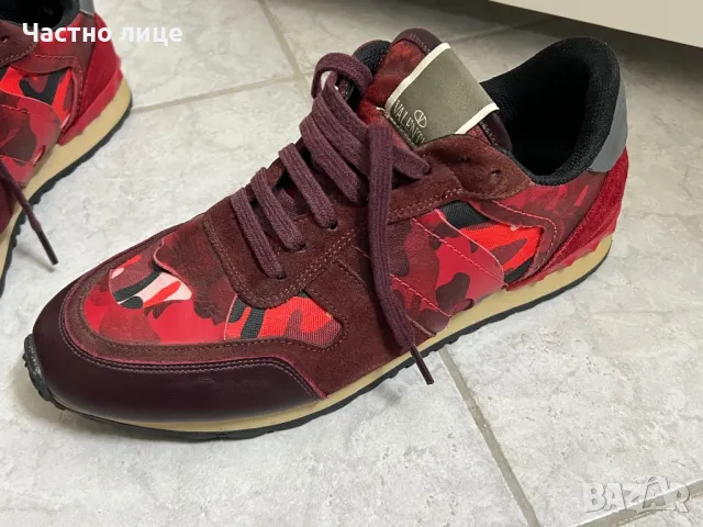 Мъжки обувки Valentino Garavani камуфлаж, снимка 8 - Спортно елегантни обувки - 49249749