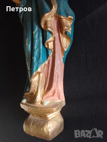 Богородица с младенеца дърворезба 40/11 см, снимка 5 - Декорация за дома - 52942203