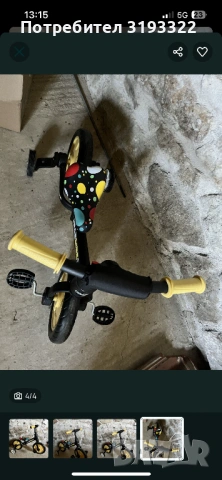 Детско колело 3 в 1, снимка 4 - Детски велосипеди, триколки и коли - 53031357