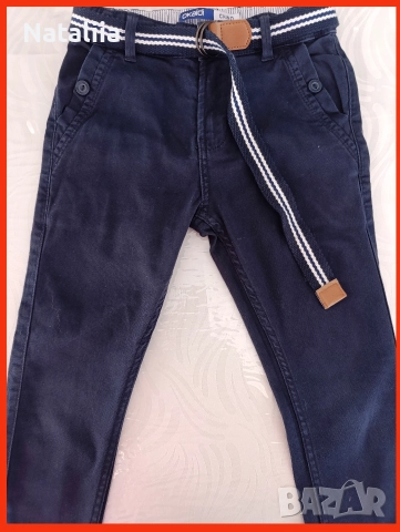 Детски панталон Okaïdi – тъмносин, 122 см / 7 г., снимка 4 - Детски панталони и дънки - 52828020
