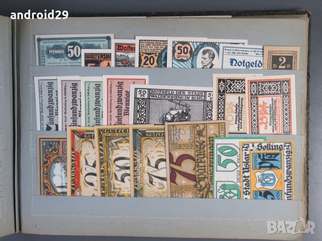 Банкноти Германия 1915 - 1921г (German emergency banknotes), снимка 15 - Нумизматика и бонистика - 26534409