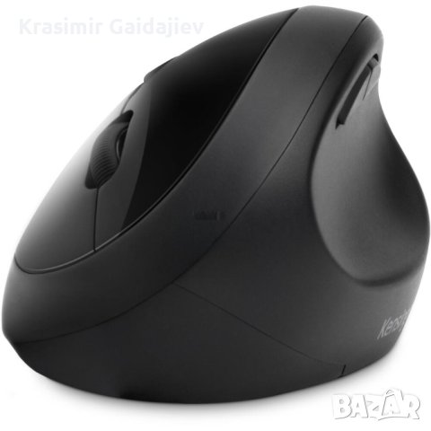 Kensington Pro Fit Ergo мишка, черен, 5 бутона, снимка 4 - Клавиатури и мишки - 43581771