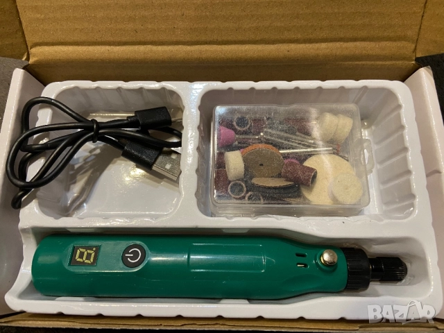 Акумулаторен мултишлайф - Малък  многофункционален Комбиниран инструмент 50 части, снимка 3 - Други инструменти - 46113278