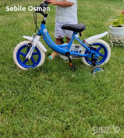 Детско колело с помощни колела , снимка 1