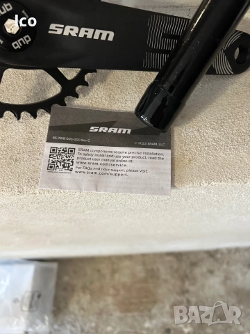 Продават се курбели SRAM с куха ос, снимка 3 - Части за велосипеди - 52792693