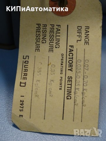 пресостат SQUARED ACW-3 Pressure Switch, снимка 6 - Резервни части за машини - 35136764