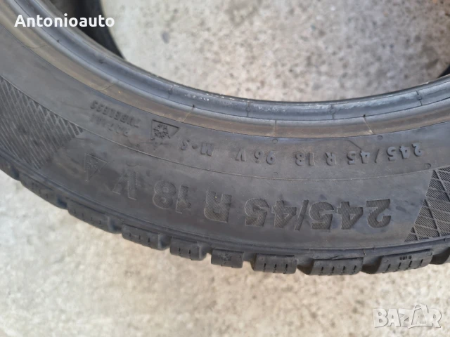 245 45 18 зимна гума 1 бр. Continental TS 850p., снимка 3 - Гуми и джанти - 50650809