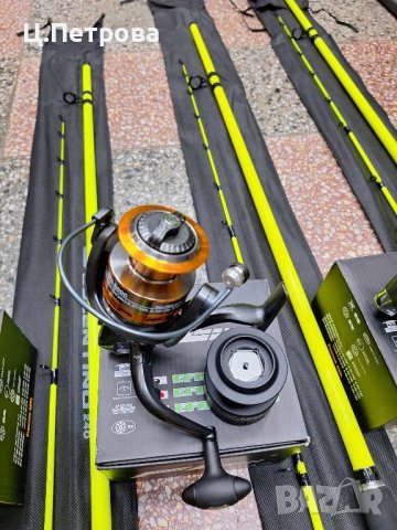 Комплект универсална въдица с макара, снимка 6 - Въдици - 43594963