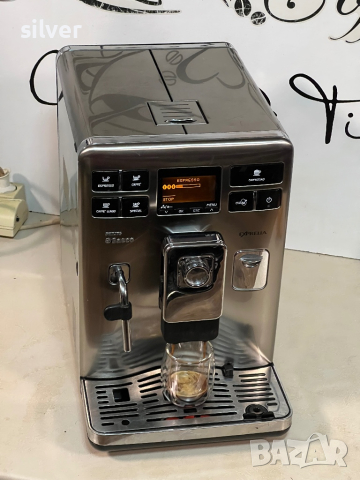 Кафемашина кафе автомат Saeco exprelia с гаранция, снимка 12 - Кафемашини - 44889980