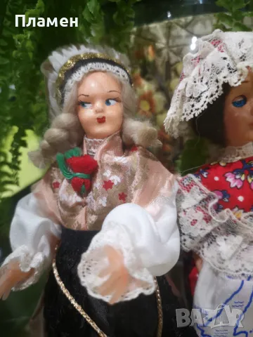 Две стари френски кукли, снимка 3 - Колекции - 48001954