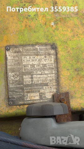 Мотокар  CLARK 20dm дизел, снимка 6 - Индустриална техника - 53090773