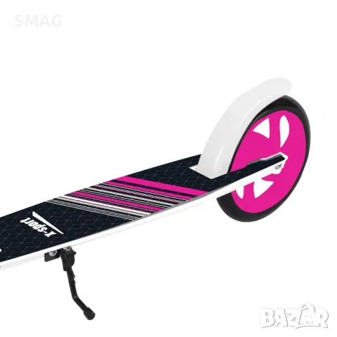 Алуминиева тротинетка в черно и розово S_1239560, снимка 2 - Скутери и тротинетки - 48568173