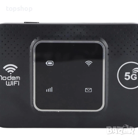 Нова wifi бисквитка M9S LED преносим WiFi рутер за пътуване, 300Mbps 4G LTE WiFi мобилна точка..., снимка 3 - Рутери - 51637912