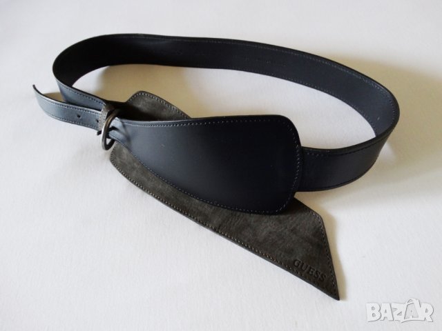 GUESS Made in Italy Leather Belt Дамски Колан Естествена Кожа M (90), снимка 7 - Колани - 26747483
