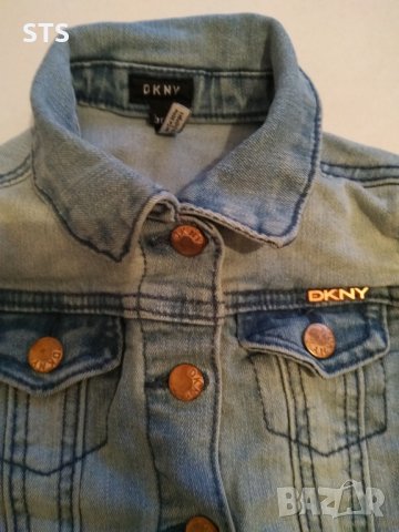 Детско яке деним за момиче Donna Karen, снимка 2 - Детски якета и елеци - 28755765