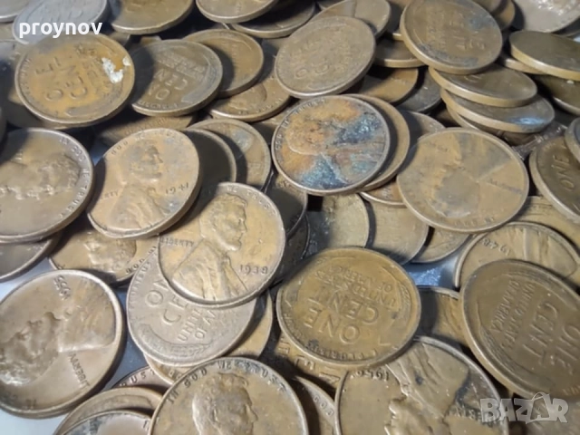 1 килиграм Американски монети от 1 цент, снимка 3 - Нумизматика и бонистика - 52087003