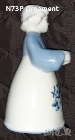 ХУБАВА ПОРЦЕЛАНОВА ФИГУРКА. СВЕЩНИК. , снимка 7 - Колекции - 32792056