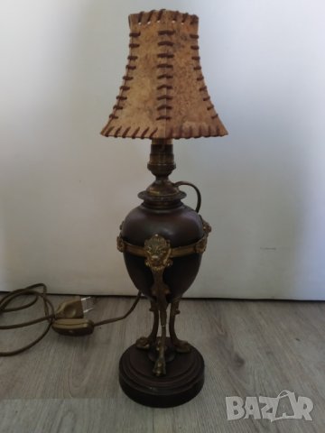 барокова настолна лампа, снимка 1 - Настолни лампи - 40505742