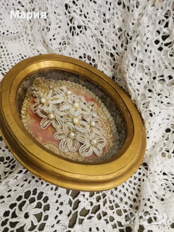 Елипсовидна ретро картина , снимка 4 - Картини - 53481162