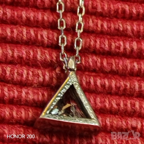 Сребърно синджирче с висулка. , снимка 7 - Колиета, медальони, синджири - 53582221