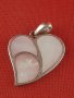Сребърна висулка сърце, снимка 1 - Колиета, медальони, синджири - 33417427