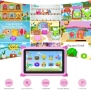 Нов розов Android таблет за деца 3–7 г. с образователни приложения и игри, снимка 4