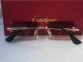 Cartier Мъжки слънчеви очила правоъгълни 3 цвята черни кафяви сини, снимка 11