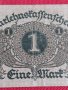 Райх банкнота 1 марка 1920г. Германия перфектна за колекционери 28270, снимка 7